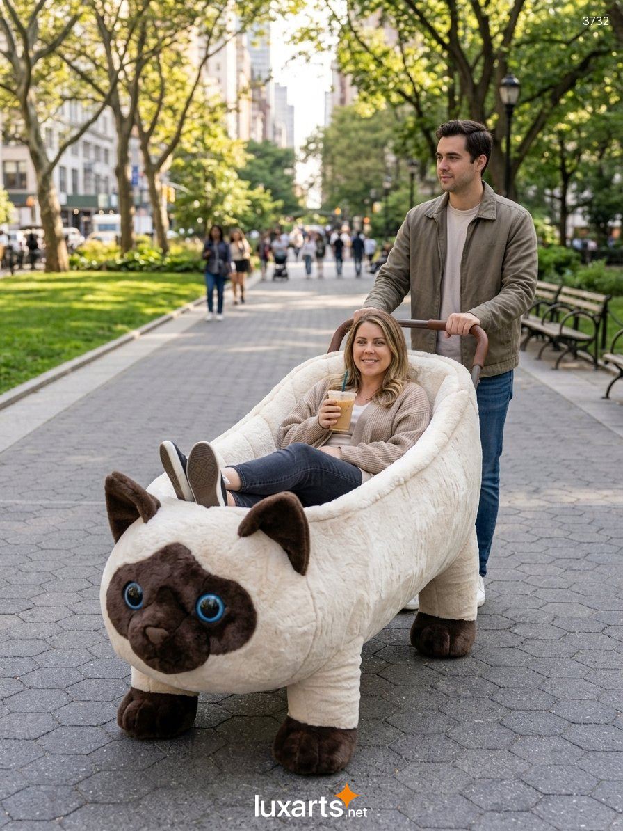 Cat Stroller for Adults: Cozy Plush Cat-Shaped Strollers for Every Age 3732 cat stroller for adults 5