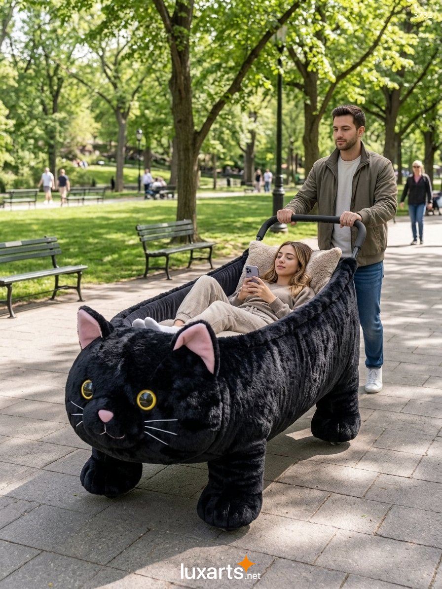 Cat Stroller for Adults: Cozy Plush Cat-Shaped Strollers for Every Age 3732 cat stroller for adults 7